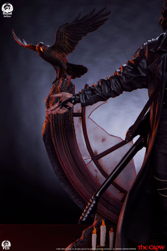 The Crow Epic Series Statue 1/3 Crow Deluxe Edition 66 cm