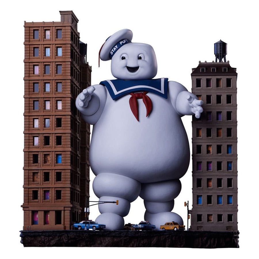 The Ghostbusters Diorama Statue Stay Puft Marshmallow Man 74 cm