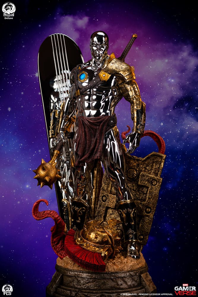 Marvel Gamerverse Statue 1/3 Silver Surfer Deluxe Edition 77 cm