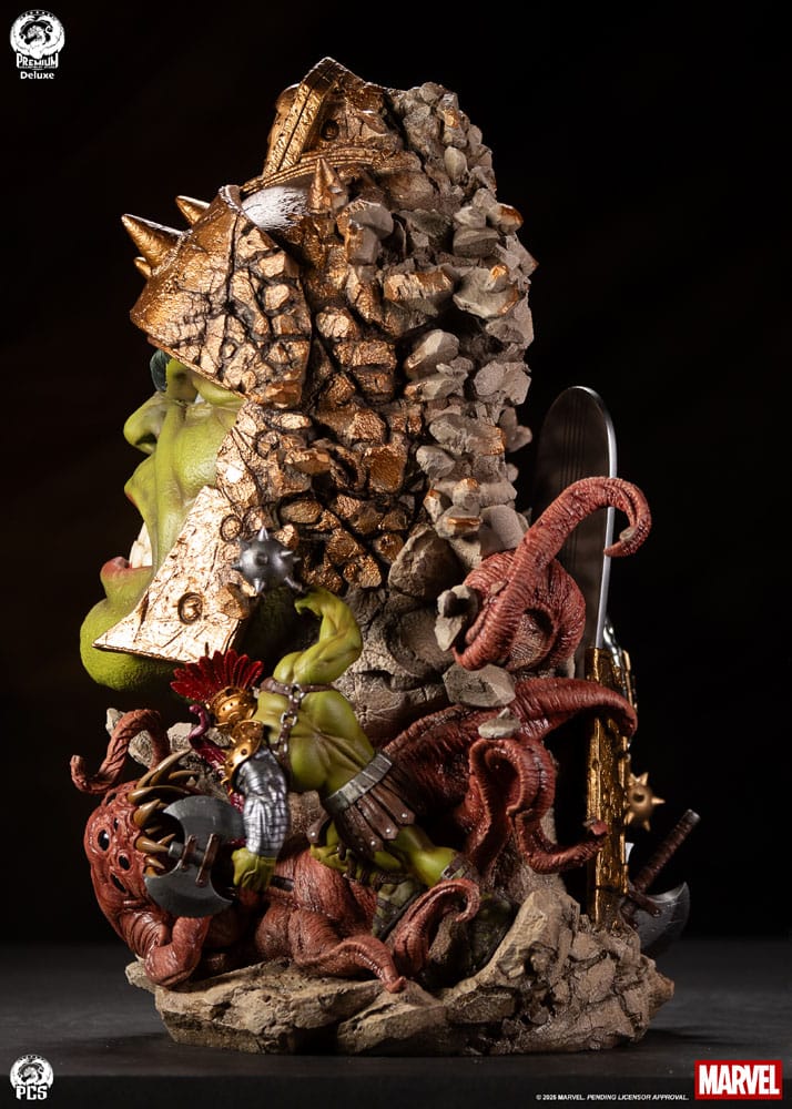 Marvel Fine Art Bust Planet Hulk Deluxe Edition 56 cm