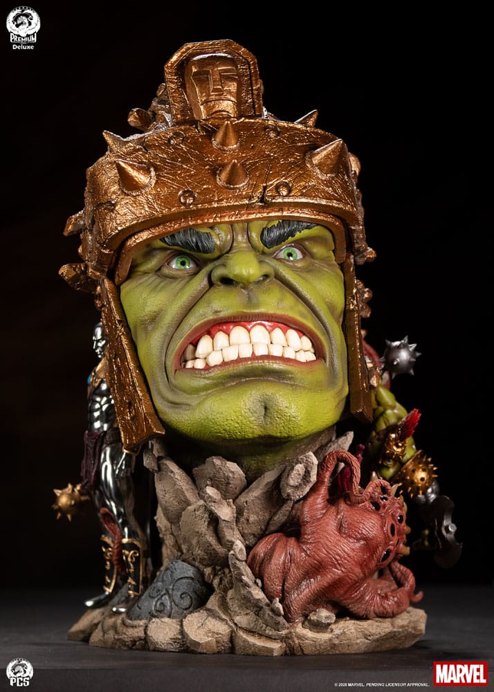 Marvel Fine Art Bust Planet Hulk Deluxe Edition 56 cm