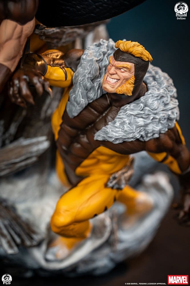 Marvel Fine Art Bust Wolverine Deluxe Edition 48 cm