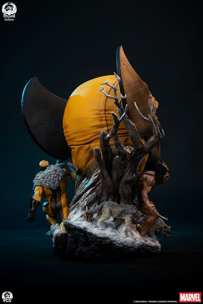 Marvel Fine Art Bust Wolverine Deluxe Edition 48 cm