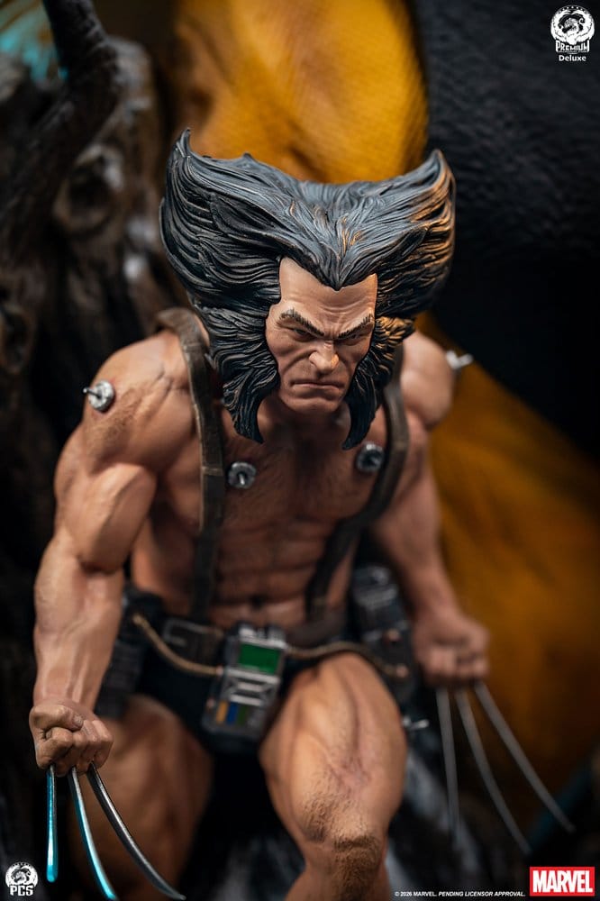 Marvel Fine Art Bust Wolverine Deluxe Edition 48 cm