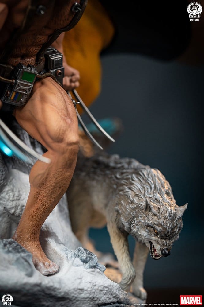 Marvel Fine Art Bust Wolverine Deluxe Edition 48 cm