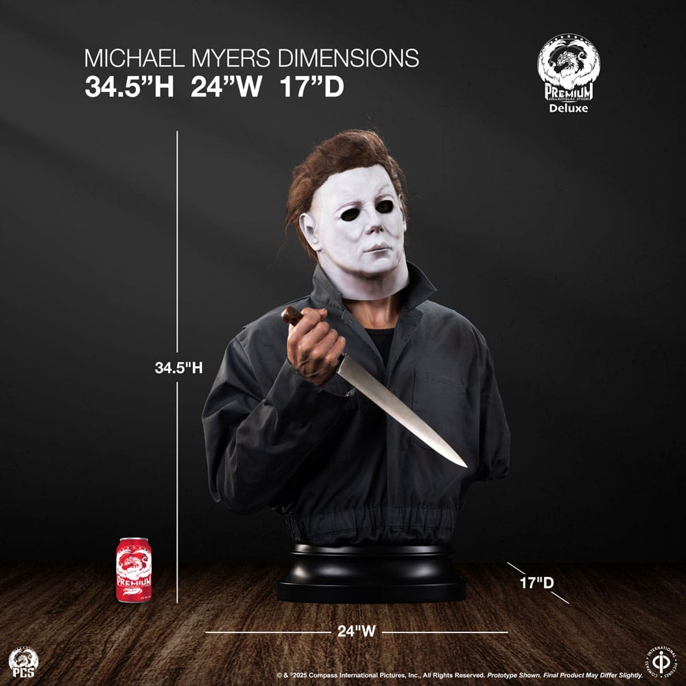 Halloween 1978 Legends Life-Size Bust Michael Myers Deluxe Edition 88 cm