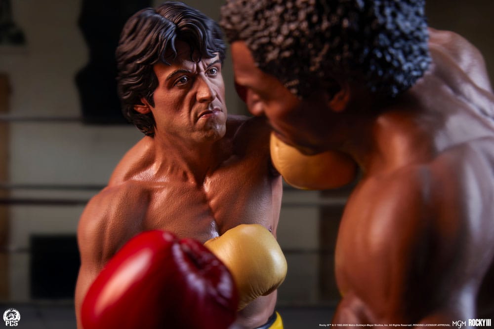 Rocky III Diorama 1/4 Statue Rocky Balboa  & Apollo Creed 48 cm