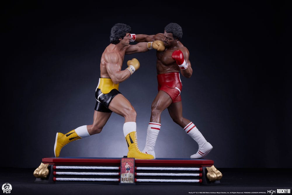 Rocky III Diorama 1/4 Statue Rocky Balboa  & Apollo Creed 48 cm
