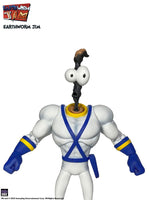 Earthworm Jim Accessory Pack Wave 1: Worm Body & Jim Heads