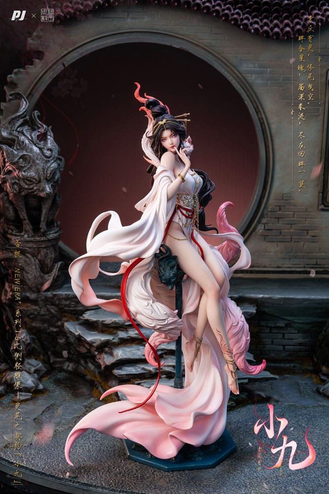 Original Character PVC Statue 1/6 Contract Illustration by Zhou Yi x New Era 41 cm