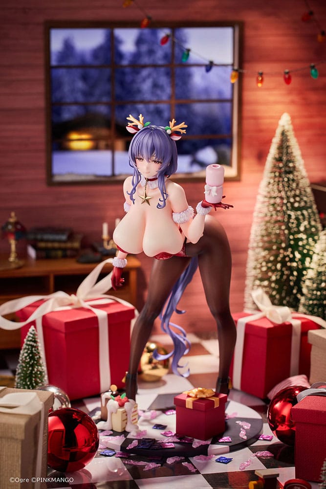 Original Character PVC Statue 1/6 Succubus Homestay Shiori Sakuma Christmas Costume Special Ver. 27 cm