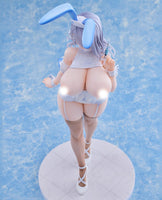 Original Character PVC 1/6 Blue Nurse Bunny 29 cm