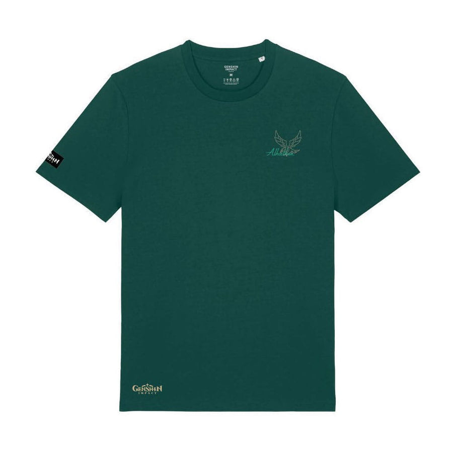 Genshin Impact T-Shirt Alhaitham Green Size S