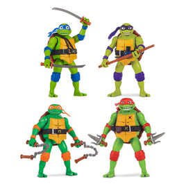 Teenage Mutant Ninja Turtles: Mutant Mayhem Ninja Shouts Action Figures 15 cm Assortment (8)