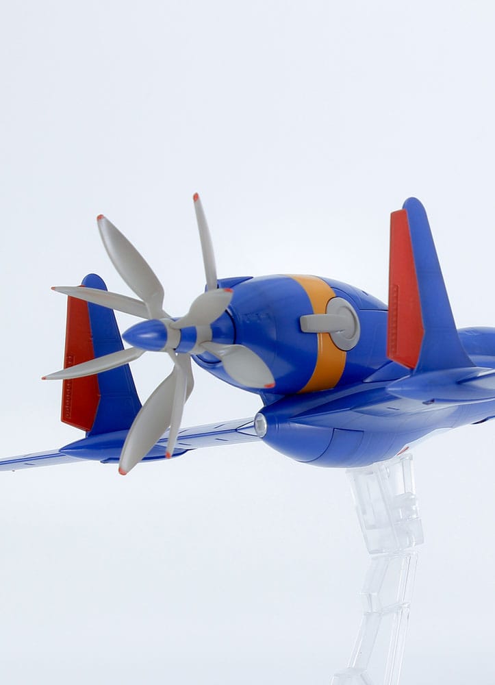 Royal Space Force: The Wings of Honnêamis Plastic Model Kit 1/72 Honneamise Oukoku Air Force Fighter Schira-DOW 3rd (Two-seater) 21 cm