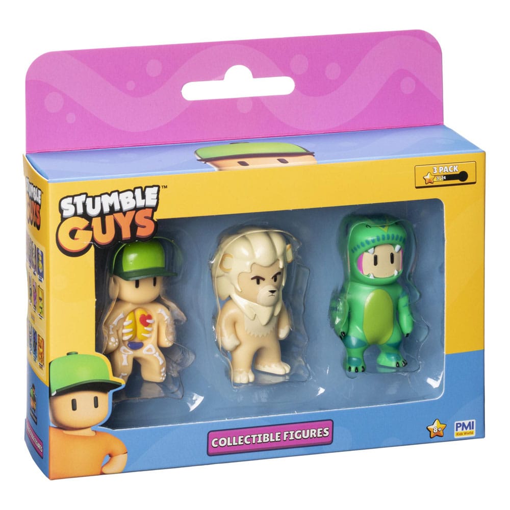 Stumble Guys: Wave 2 3-figure window box collectible figures assortment