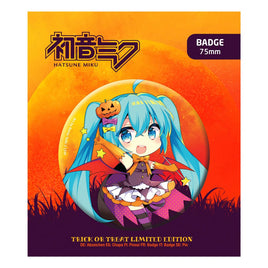 Hatsune Miku Pin Badge Halloween Limited Edition Hatsune Miku