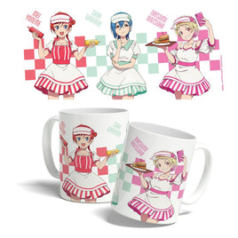 Love Live! Superstar!! Mug American Diner Mei, Shiki, Natsumi 325 ml