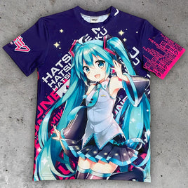 Hatsune Miku T-Shirt Expressive Vibes Size XL