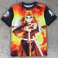 Demon Slayer: Kimetsu no Yaiba T-Shirt Kyojuro Rengoku  Size M