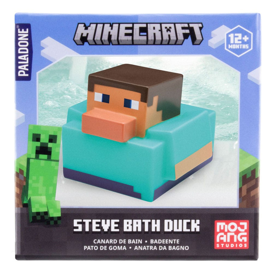 Minecraft Bath Duck Steve 6 cm