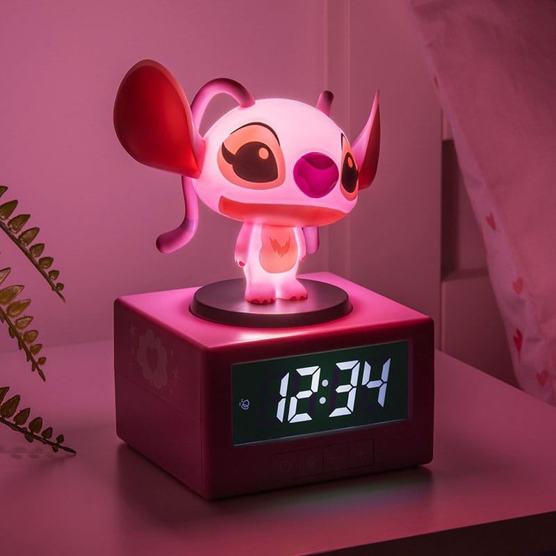 Lilo & Stitch Icon Alarm Clock Angel 12 cm