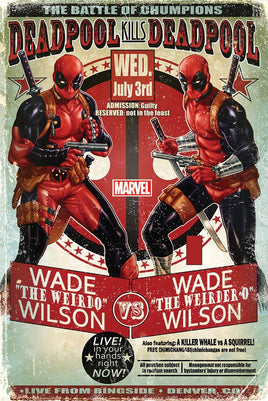 Marvel Poster Pack Deadpool Wade Vs Wade 61 x 91 cm (4)