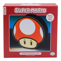 Super Mario Box Light Super Mushroom 15 cm