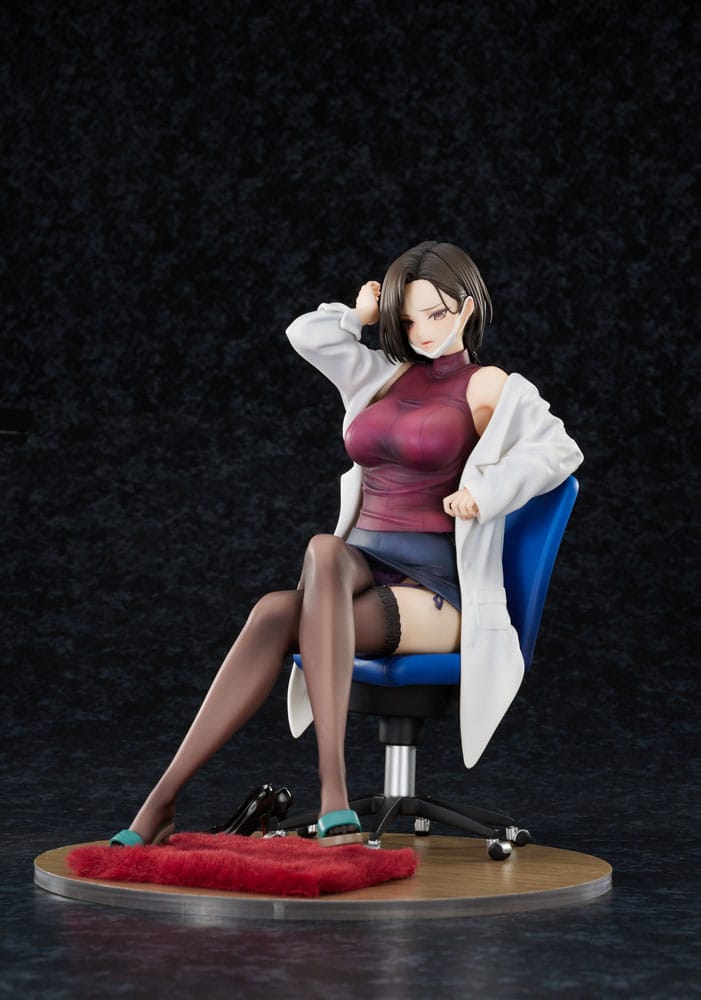 Original Character Statue 1/6 The Sulky School Nurse Illustrated by Keso Shirou 22 cm