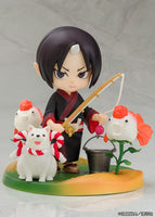 Hozuki no Reitetsu Hakotoniwa PVC Statue Hozuki & Shiro 11 cm