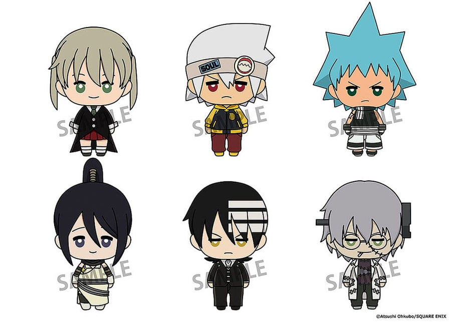 Soul Eater Nyokinto Mascot PVC Figures 5 cm Assortment (6)