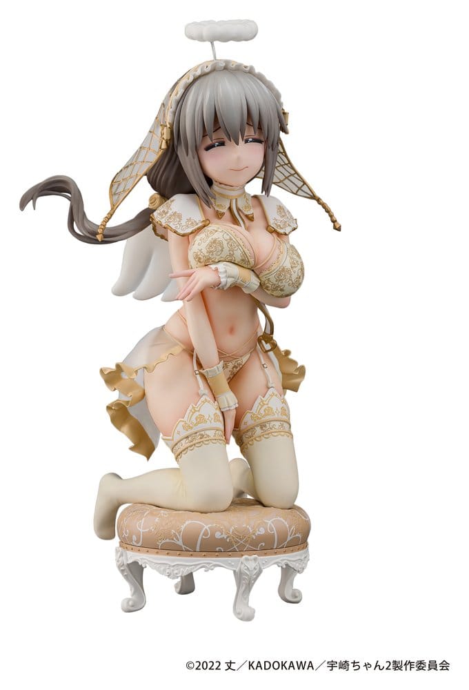 Uzaki-chan Wants to Hang Out! PVC Statue 1/7 Tsuki Uzaki Angel Ver. 19 cm