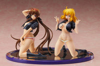 Senran Kagura NewWave Gburst PVC Statue 1/10 Ryobi x Ryona Bare Body Sailor Uniform Ver. 19 cm