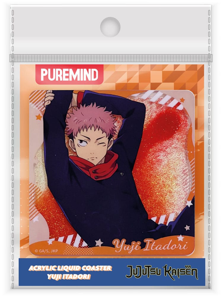 Jujutsu Kaisen Acrylic Liquid Coaster Itadori
