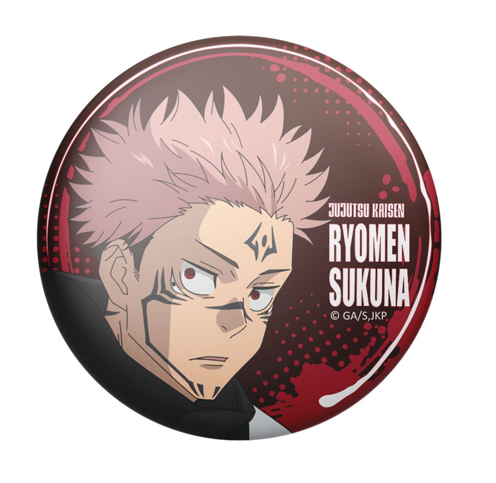 Jujutsu Kaisen Button Pins Blind Box Display (10)