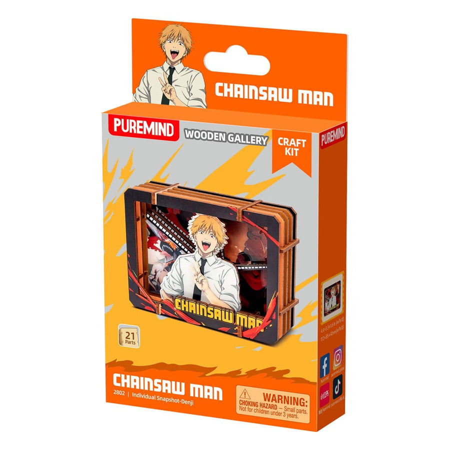 Chainsaw Man Model Kit Wooden Gallery (S) Denji
