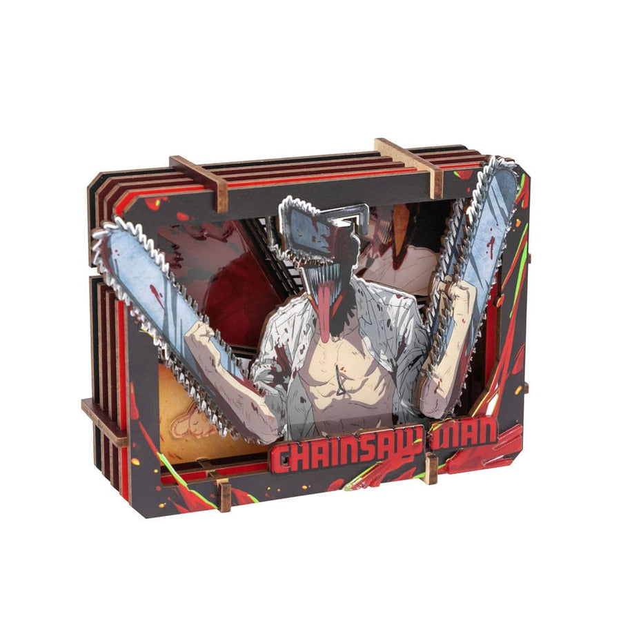 Chainsaw Man Model Kit Wooden Gallery (S) Chainsaw Devil