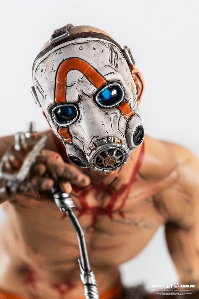 Borderlands 3 Statue 1/6 Psycho & Claptrap Diorama 40 cm