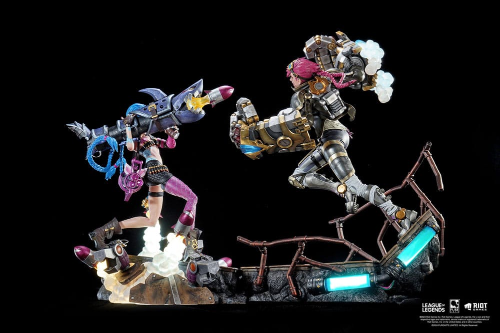 League of Legends - Statues 1/6 2-Pack - Vi & Jinx