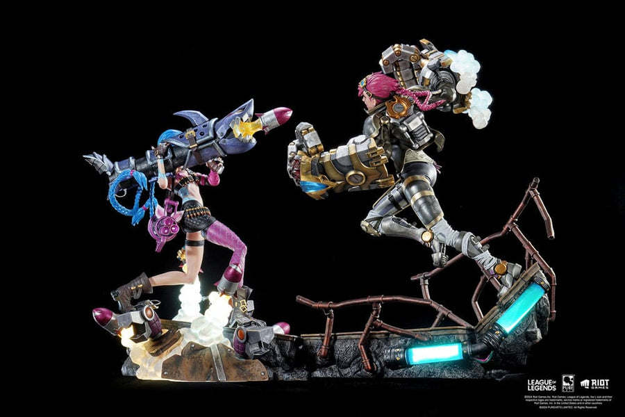 League of Legends - Statues 1/6 2-Pack - Vi & Jinx