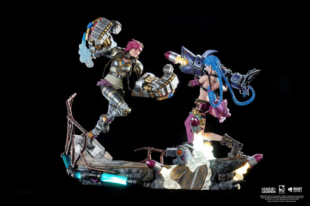 League of Legends - Statues 1/6 2-Pack - Vi & Jinx