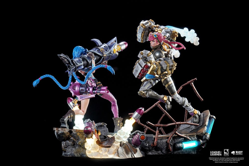 League of Legends - Statues 1/6 2-Pack - Vi & Jinx