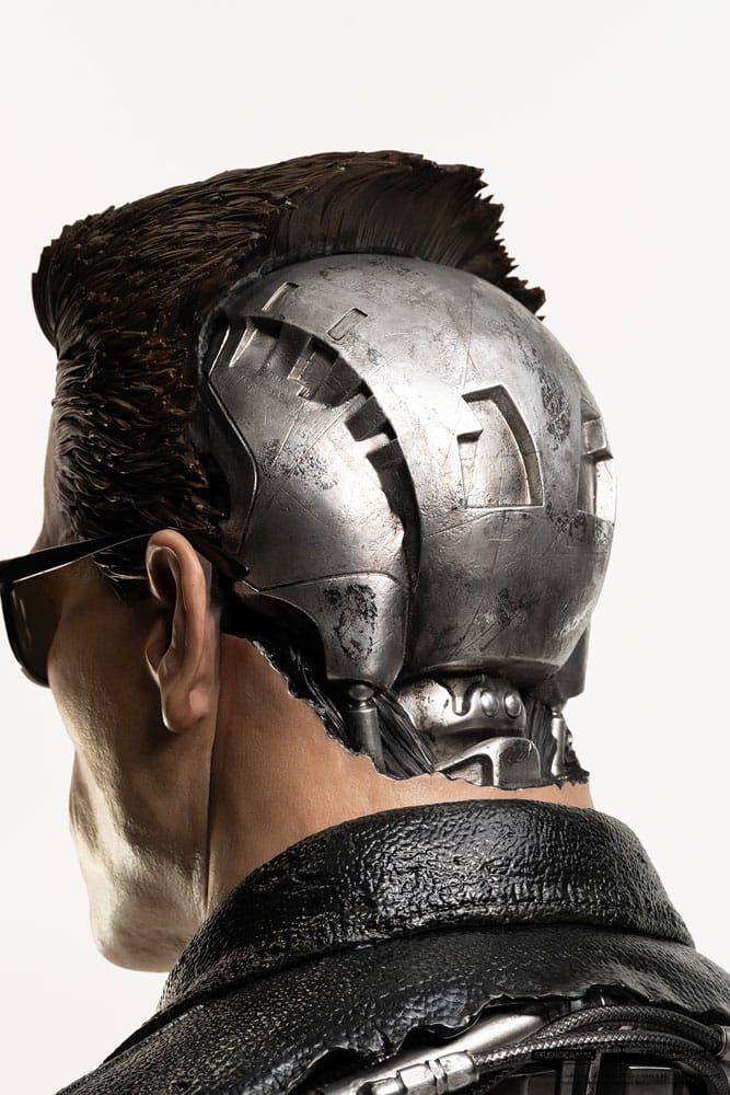 Terminator Replik 1/1 T-800 Model 101 Art Mask Painted Standard Version 46 cm