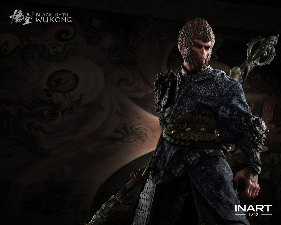Black Myth: Wukong Action Figure 1/12 The Destined One in the Bronze Armor Set Deluxe Ver. 16 cm