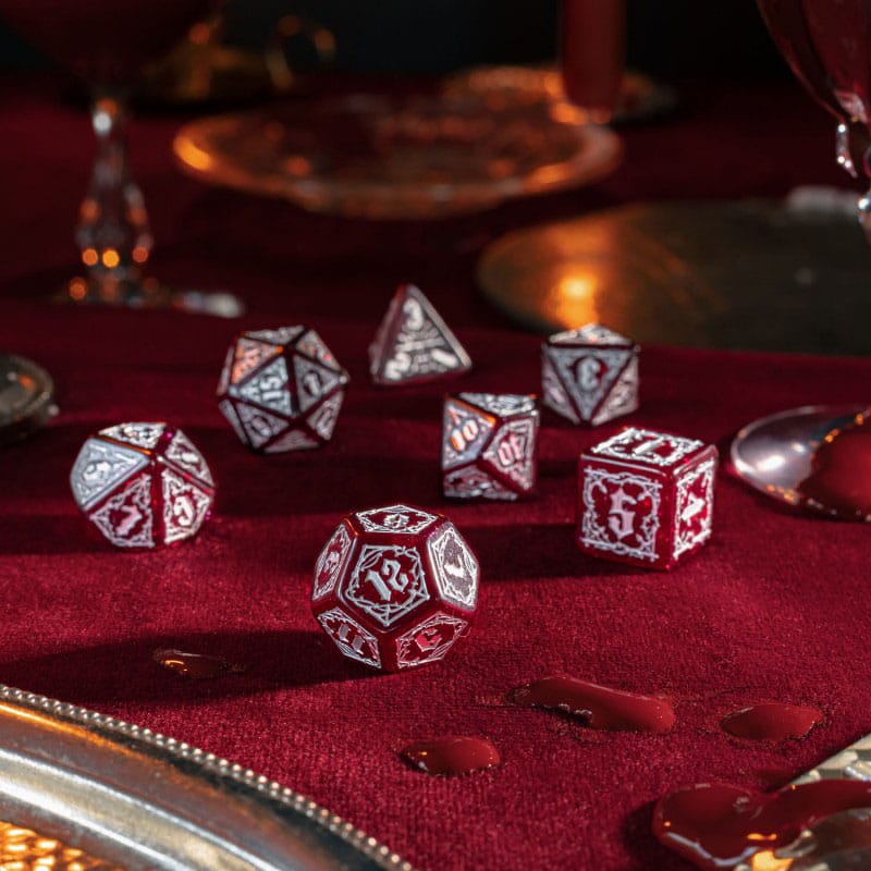 Bloodsucker Dice Set Scarlet (7)