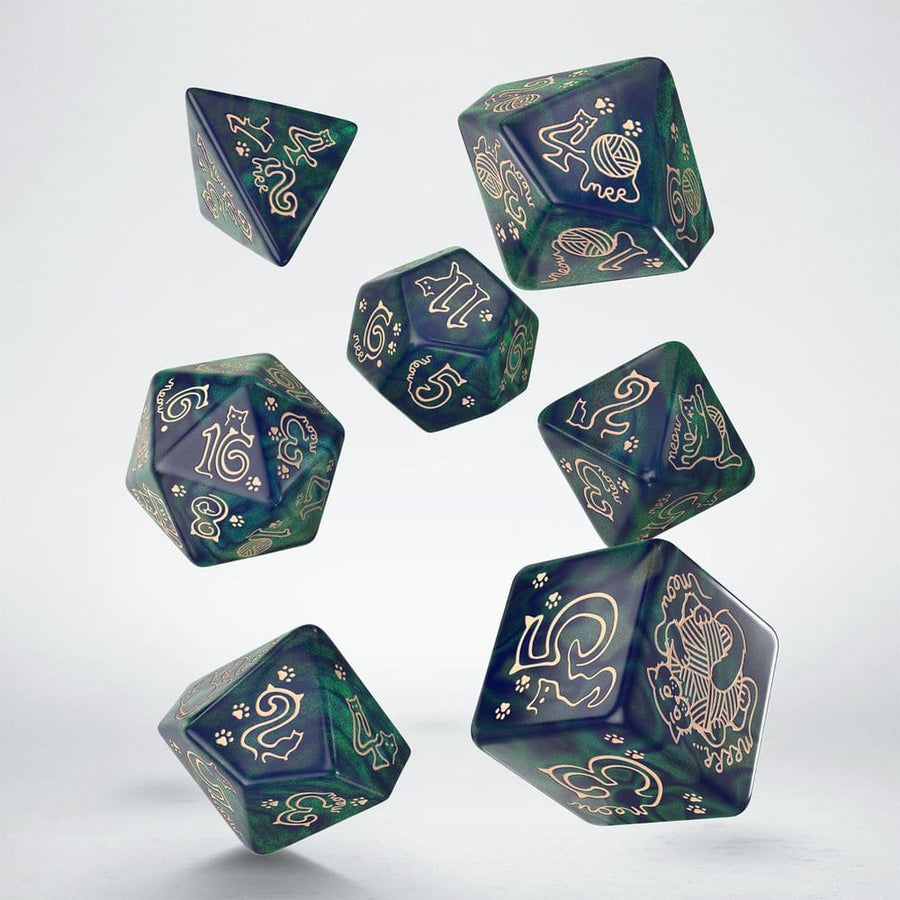 Jumbo Cats Jumbo Dice Set Whiskers