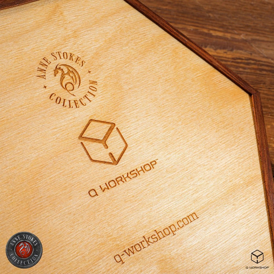 Anne Stokes Dice Tray Night Forest 20 cm