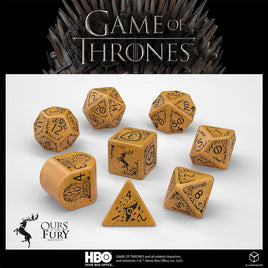 Game of Thrones Dice Set Baratheon (8)