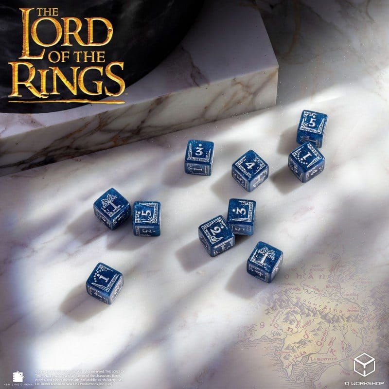 The Lord of the Rings: 10 D6 Dice Set Gondor