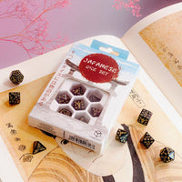 Japanese Dice Set Deep Night Firefly (7)